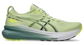 Chaussures running asics gel kayano 31 vert jaune homme