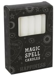 Spell Candles Pack of 6/12 Witch Pagan Wiccan Ritual Altar Magic Happiness