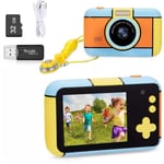 Appareil Photo pour Enfants - MARSEE - Kidizoom - Zoom Numérique 8X - Batterie Rechargeable - 20MP - RoseBleu