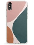 Lush Abstract Watercolour Design #8 Impact Phone Case for iPhone XR | Protective Dual Layer Bumper TPU Silikon Cover Pattern Printed | Composition Watercolour Art Unique Geometric