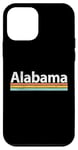 Coque pour iPhone 12 mini Alabama - AL - Vintage / Worn Design - Classic