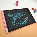 Tablette d'écriture intelligente LCD pour enfants,dessin électronique,ardoise,art,bloc-notes coloré,cadeau ultra-mince avec stylo,12 pouces - Type color 1