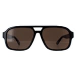 Aviator Black Brown Polarised GG1342S