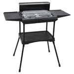 ProGarden Barbecue électrique sur support 2000 W Noir