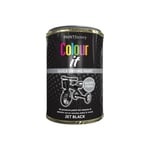 #Jet Black Gloss Tin Paint for Interior Exterior Fast Drying Paint Factory 300ml