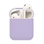 Apple AirPods (1. &amp; 2. gen.) Tynt Silikondeksel - Lilla