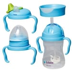 Lasten juomapullo B. BOX Blueberry 4 in 1, 4 kk, sininen, 240 ml