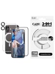 CARE by PanzerGlass Feature 3-in-1 Ceramic Bundle iPhone 16 Plus