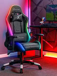 X Rocker Agility Junior Pc Office Gaming Chair - New - Rgb