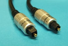 HQ Toslink Digital Audio Optical Lead Cable 1m