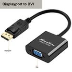 DP vers VGA - Câble adaptateur Displayport vers HDMI 4K VGA DVI Displayport 1.2, pour HP Dell Asus Lenovo, moniteur d'ordinateur portable