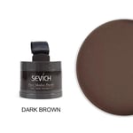 Sevich Waterproof Hair Powder Concealer Root Touch Up Volumizing Cover Up A Dark brown