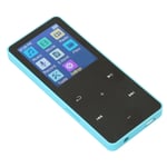 (Blue)128GB Mp3 MP4 Player With BT 5.0 1.8 Inch Touch Screen Portable Digital