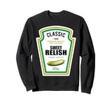 Sweet Relish DIY Halloween Costume Condiment Green Pickle Sweatshirt