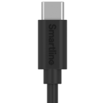 Smartline USB-kabel USB-C - USB-C 2m svart