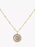 Auree Barcelona Birthstone Vermeil Necklace