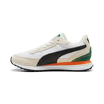 Puma Road Rider SD 39737701 Mens White Leather Lifestyle Trainers Shoes