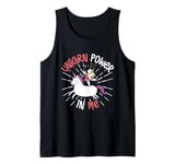 Unicorn rainbow - Unicorn power in me Tank Top