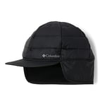 Columbia Powder Lite Earflap Cap Beanie Hat, Black, XL
