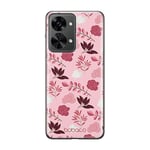 Babaco ERT GROUP mobile phone case for Oneplus NORD 2T 5G original and officially Licensed pattern Flowers 020 optimally adapted to the shape of the mobile phone, case made of TPU