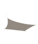 SUNNYDAYS Voile D'OMBRAGE Taupe 3X2MTR en Polyester 160GR/M2