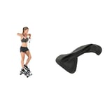 Sunny Health & Fitness Mini Stepper Machine, Stair Stepper Exercise Equipment - NO. 012-S and Cobra Barbell Neck & Shoulder Bar Support Protective Pad for Weight Lifting, Squatting NO.075