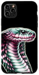 Coque pour iPhone 11 Pro Max Serpent Cobra x King Cobra Snake