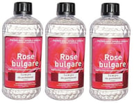 3 PARFUM INTERIEUR ROSE BULGARE LAMPE DIFFUSEUR  CATALYSE huiles essentielles