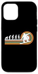 Coque pour iPhone 12/12 Pro Retro Snowboard Evolution Bottes de Snowboard Sports Lovers