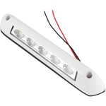 Pour éclairage extérieur led camping-car rv led lumière universelle 12 v / 24 v rv lumière led universelle 8 w étanche auvent porche lampe Bar