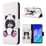 Huawei Wonderland P40 Lite E kotelot - Söpö Panda Monivärinen