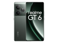 realme GT 6 17,2 cm (6,78&quot;) Dual SIM Android 14 5G USB Type-C 16 GB 512 GB 5500 mAh Vihreä