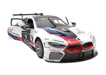 Rastar BMW M8 GTE kauko-ohjattava auto Constructor, valkoinen