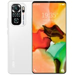 2024 ny mobiltelefon 5,5 tum A smartphone, 8gb+128gb,A12,HD-skärm white