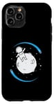 iPhone 11 Pro Falling Stars with Astronaut Space Sky Case