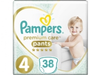 Pampers Pants Premium Care 4 blöjor, 9-15 kg, 38 st.