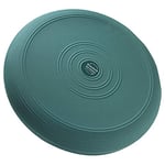 THERABAND Dynair Senso 33cm Ball Cushion, Wobble Disc for Balance Training, Dynamic Sitting, & Physiotherapy, Great for Active Sitting & Correct Posture, Blue