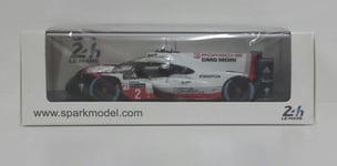 Spark 1/43 Modèle Voiture Miniature Auto Porsche 919 Hybrid 24H le Mans 2017