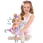 Bandai - Ballerina Dreamer Grande Poupée Danseuse 45 cm Poupée Ballerine Musicale Qui Danse Vraiment - Pack e-commerce - HUN8731