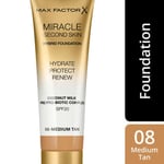 Max Factor Miracle Second Skin Foundation Medium Tan 008 33 ml