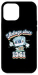 Coque pour iPhone 12 Pro Max Vintage Since 1961 Classic 64-Year Celebration