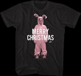 Pink Bunny Christmas Story Shirt