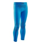 X-BIONIC Invent 4.0 Pants Junior Pantalon de Compression Collant de Sport Enfant Bleu (Teal Blue/Anthracite) S (Taille Fabricant : 6/7)