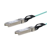 StarTech Cisco SFP-10G-AOC3M Compatible 3m/9.84ft 10G SFP+ to SFP+ Active Optical Fiber  10Gbps SFP Plus/Mini GBIC/Transceiver Module Cable  Cisco