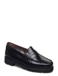 Gh Weejuns 90S Penny Loafers Låga Skor Black G.H. BASS