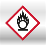 Rørmerking ghs02-pliktogram oksiderende