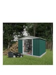 Yardmaster 9.4 X 9.4 Ft Apex Metal Roof Shed