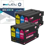 Cartouche d'encre Compatible PGI-1500 XL PGI-1500XL PGI-1500XLC PGI-1500XLM PGI-1500XLY High Yield Pigment (6-Pack 2Cyan 2Magenta 2Jaune Remplacement pour Canon MAXIFY MB2050 MB2150 MB2155 MB2350