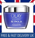 Olay Regenerist Retinol24 Night Face Cream Moisturiser Retinol Vitamin B3 50ml