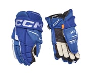 CCM Hockeyhandskar Tacks XF Jr Royal/White